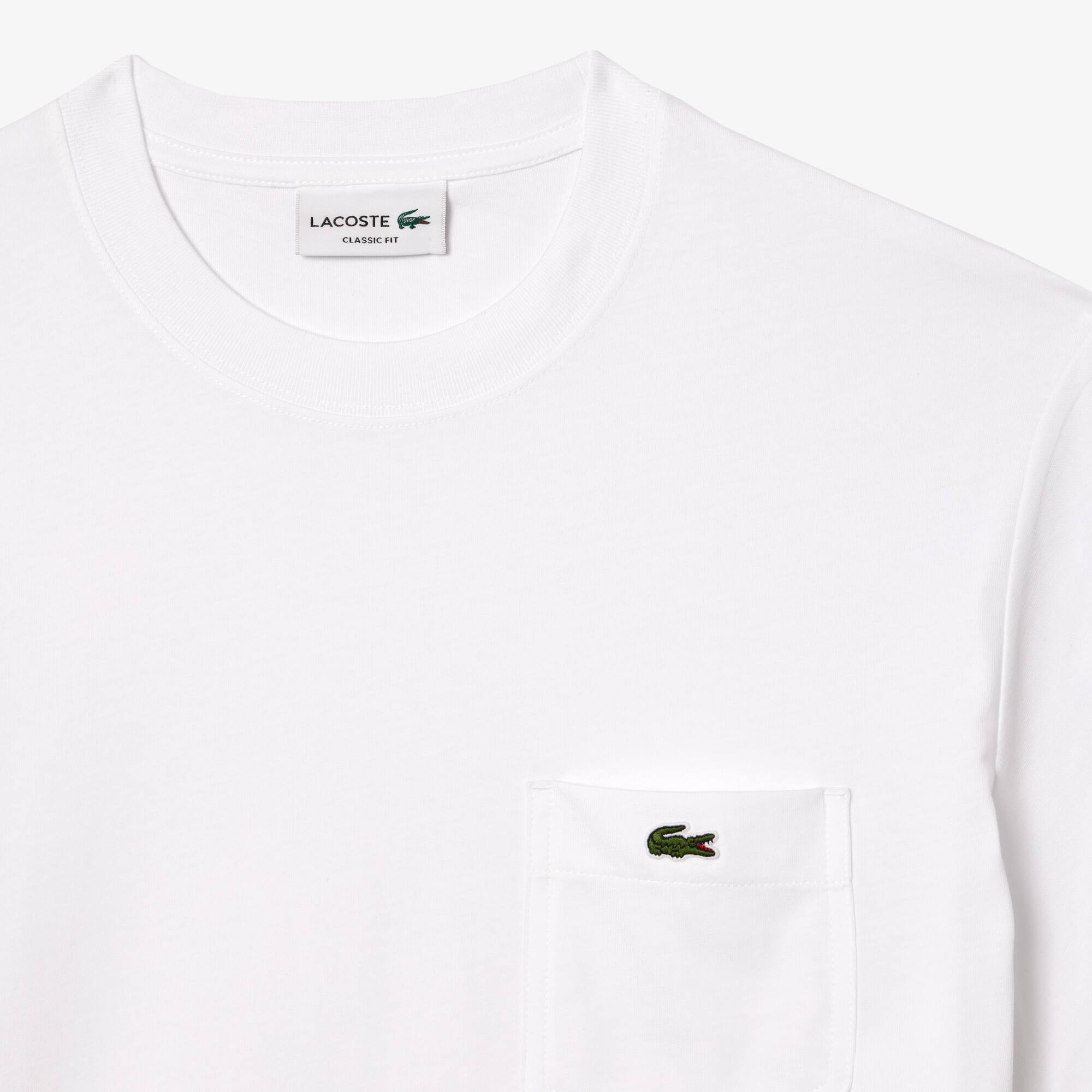 Cotton T-shirt with Breast Pocket - Men's t-shirts - New In