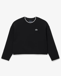 Contrast Trim Sport Sweatshirt