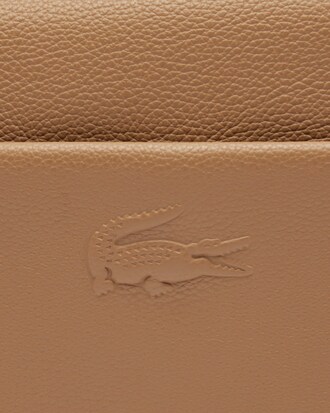 City Court Grain Leather Shoulder Bag