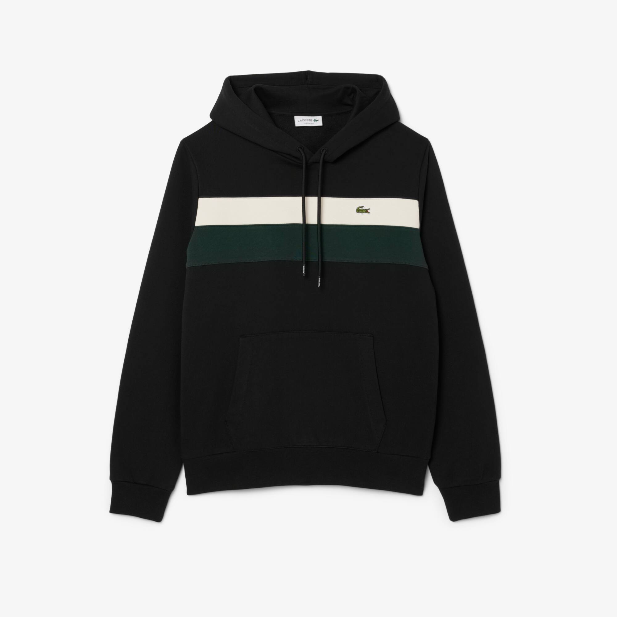 Colour-Block Fleece Hoodie - Men's Sweatshirts - New In 2026 | Lacoste