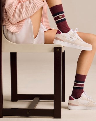 Women's T-Clip Set Suede Sneakers