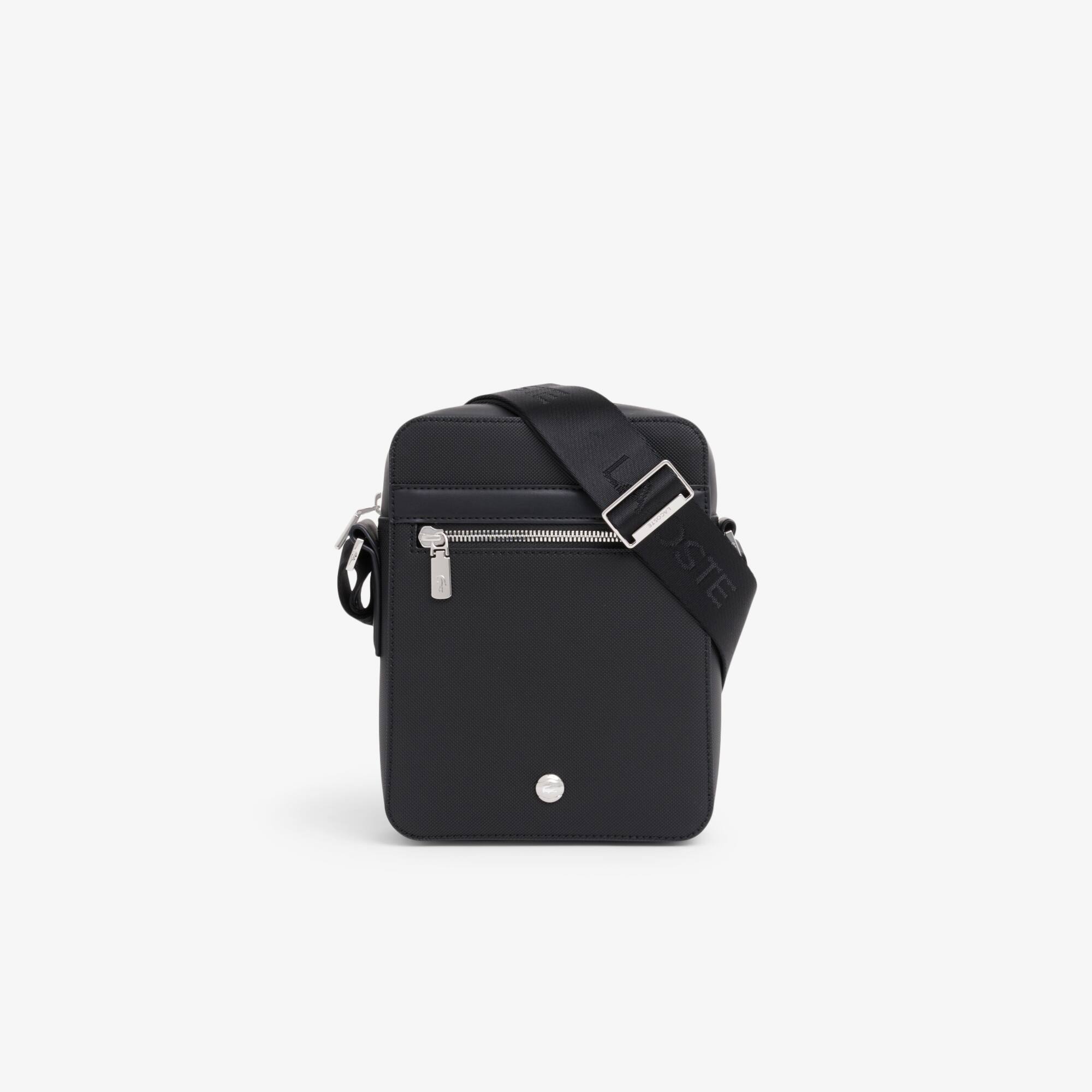 LACOSTE レザーウエストバッグ ラコステ LACOSTE SOFT MATEフルグレインレザーウエストバッグ