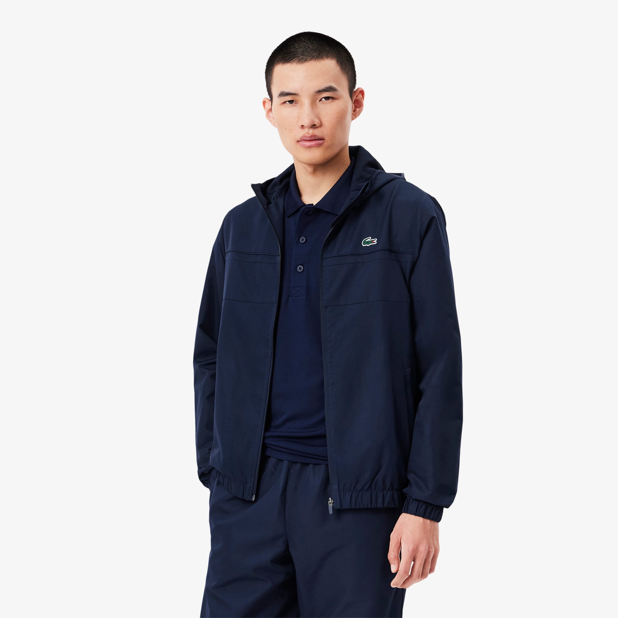 Lacoste taffeta tracksuit on sale