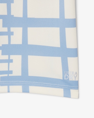 Striped Piqué Tennis Polo Shirt