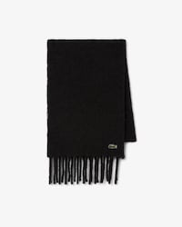 Fringed Alpaca Wool Scarf