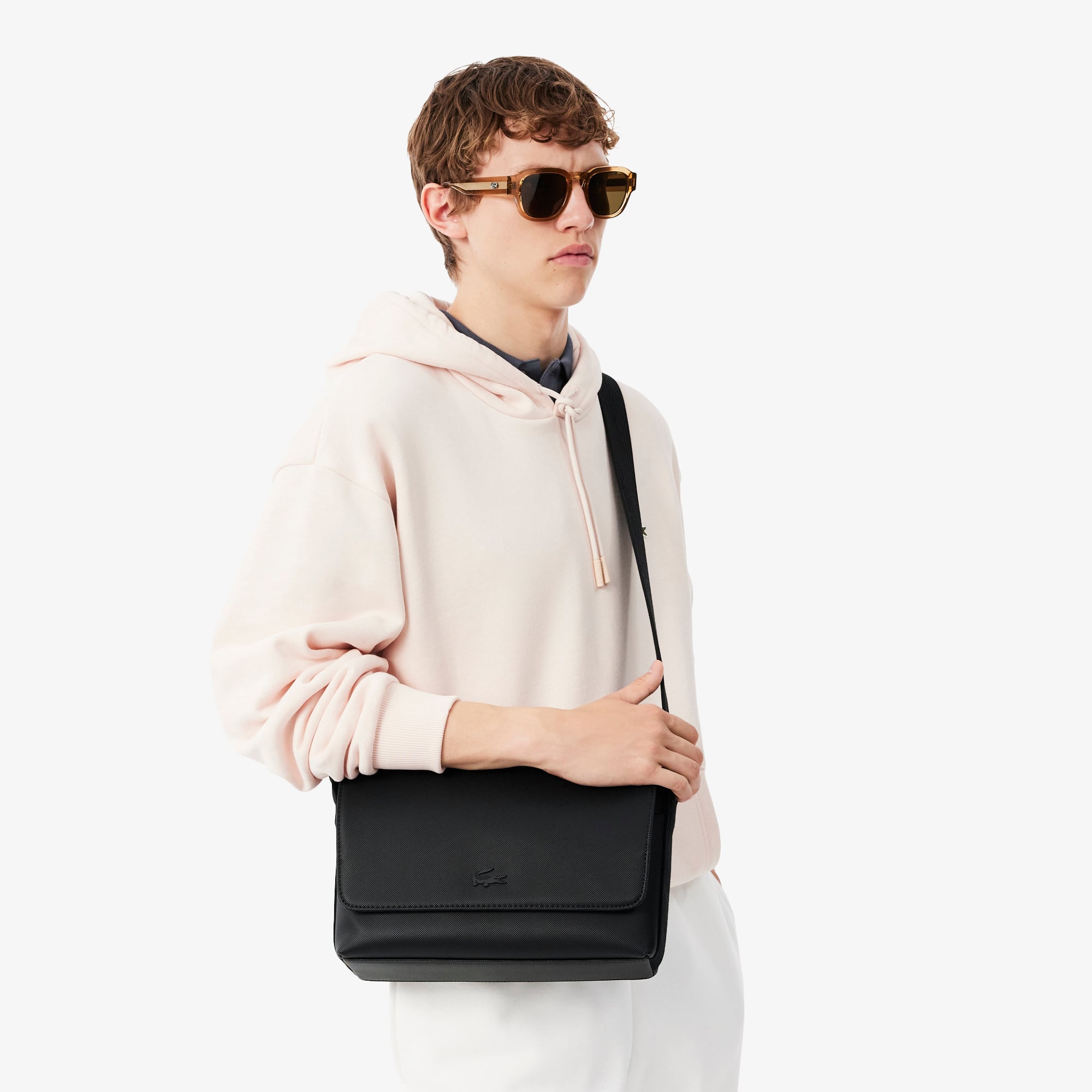 バッグ LACOSTE MESSENGER BAG Men's Classic Messenger Bag - Men's Vertical Bags - New In 2026