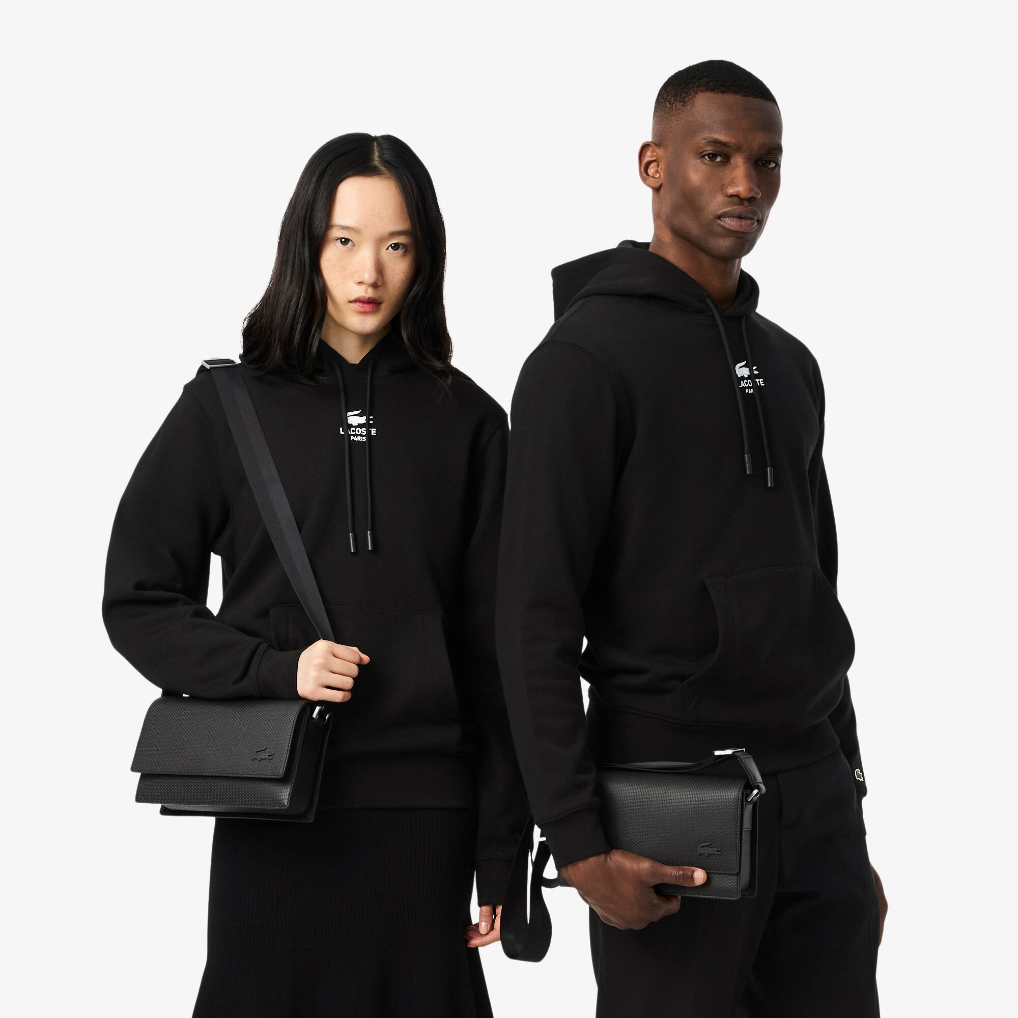 Chantaco Leather Flap Close Reporter Bag - Men's Vertical