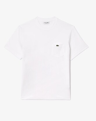 Cotton T-shirt with Breast Pocket