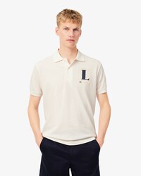 Classic Fit Printed Petit Piqu&eacute; Polo Shirt