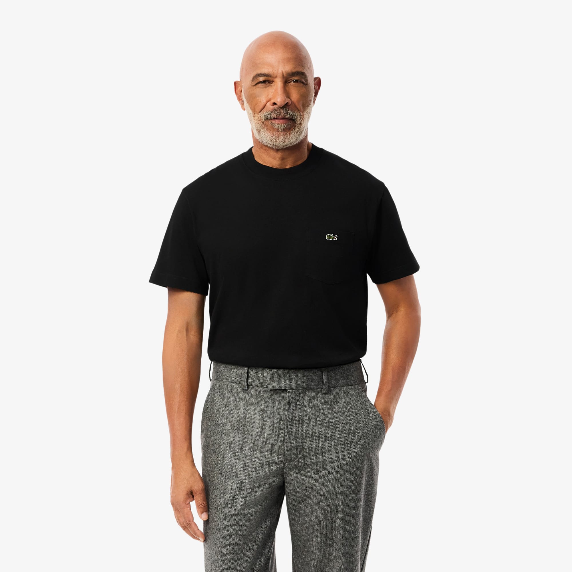Lacoste｜ (Cotton T-shirt With Breast Pocket (TH2827-001 Cotton T-shirt with Breast Pocket - Men's t-shirts - New In