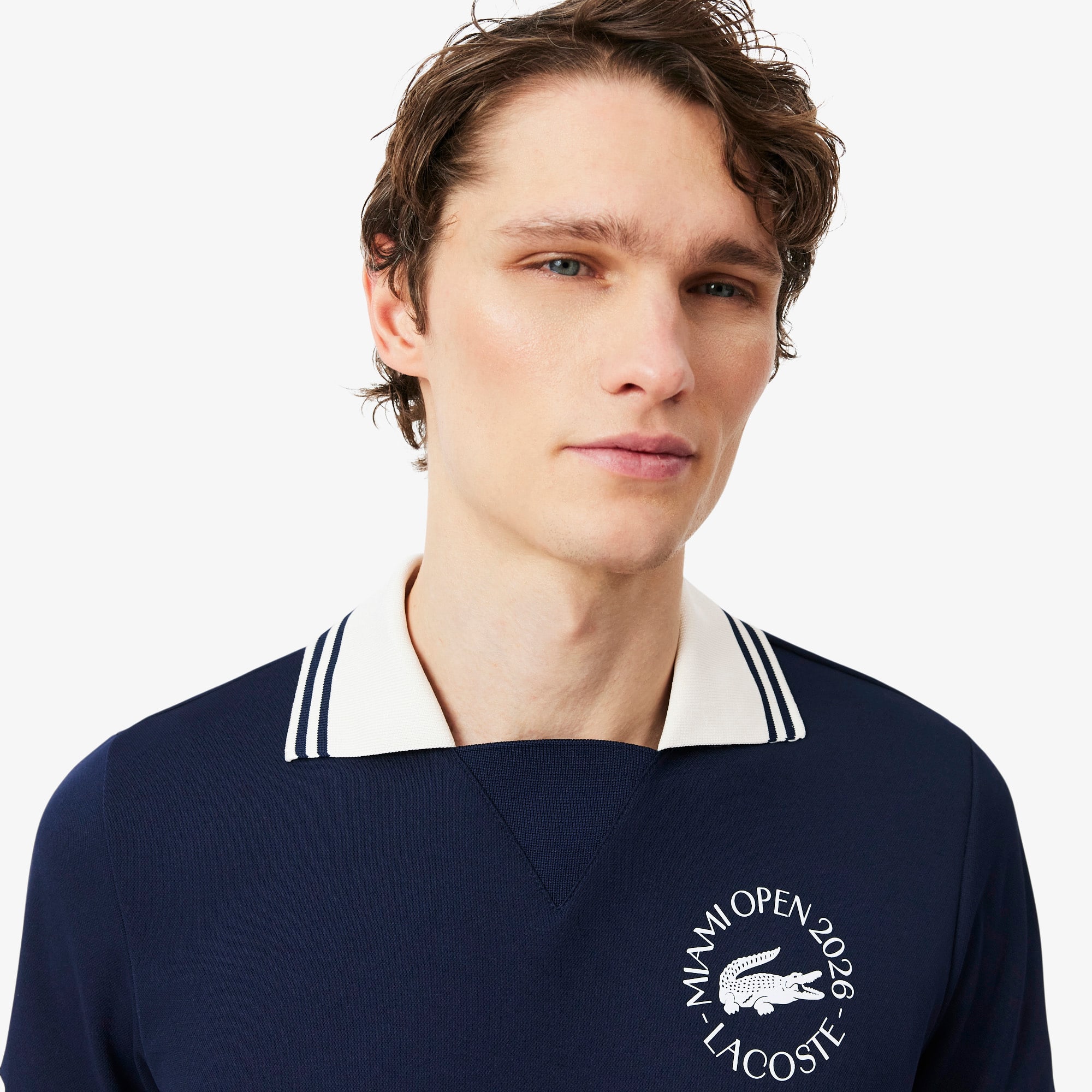 SMK【レア】POLO SPORTラガーシャツ 青 100%コットン 90s POLO SPORT