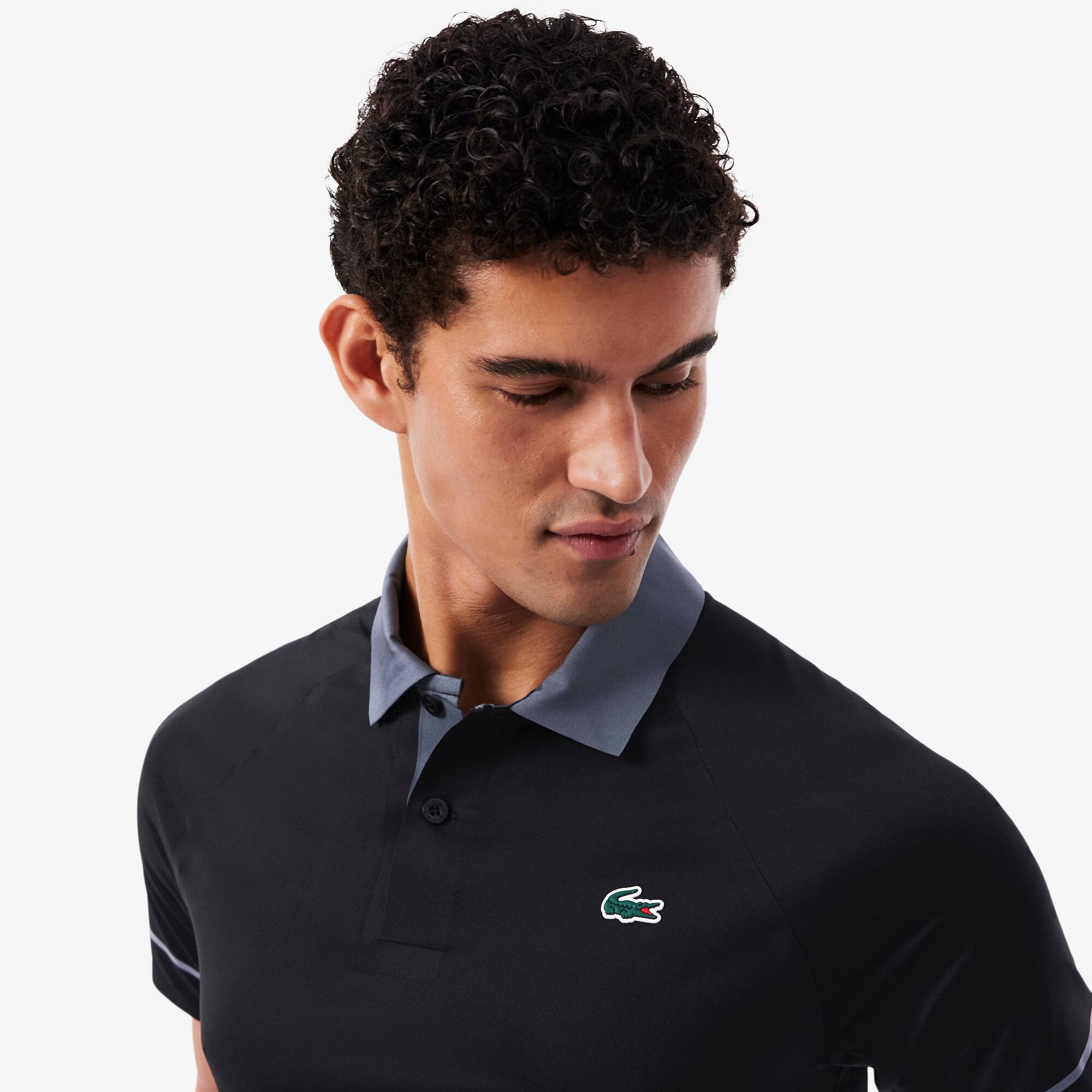 Lacoste Tennis x Novak Djokovic On Court Polo Shirt - Men's Short