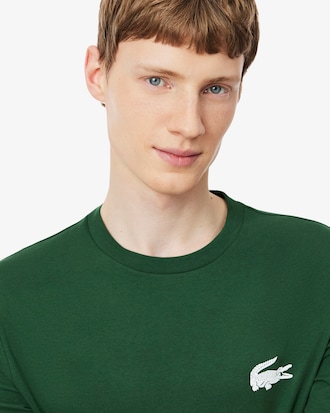 Crocodile Print Cotton Loungewear T-Shirt