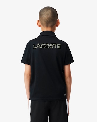 Ultra Dry Branded Stripe Piqu&eacute; Polo Shirt