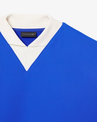 Runway Satin Knit V Neck Sleeveless Sweatshirt