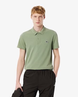 Regular Fit Cotton Blend Polo Shirt