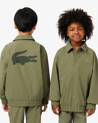 Crocodile Print Taffeta Jacket