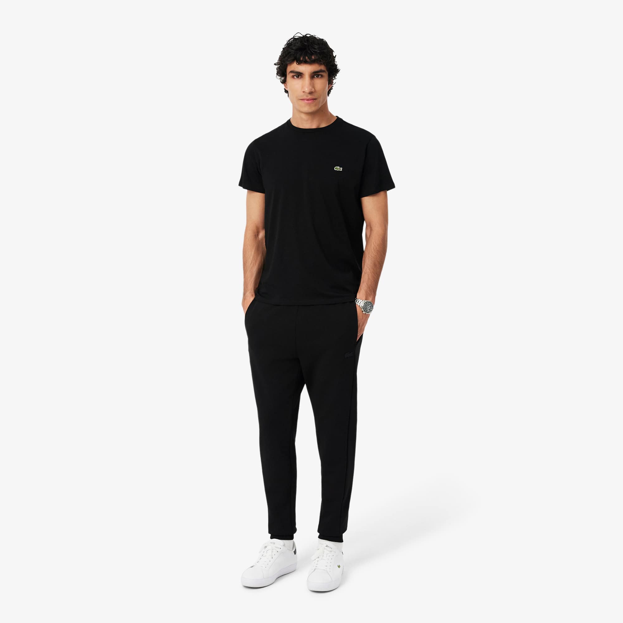 Fitted Jersey Commuter Sweatpants - Trackpants - New In 2026 | Lacoste