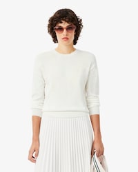3D Knit Crew Neck Sweater