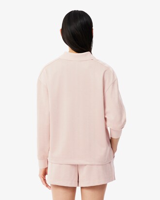 Oversized Monogram Jacquard Polo Shirt
