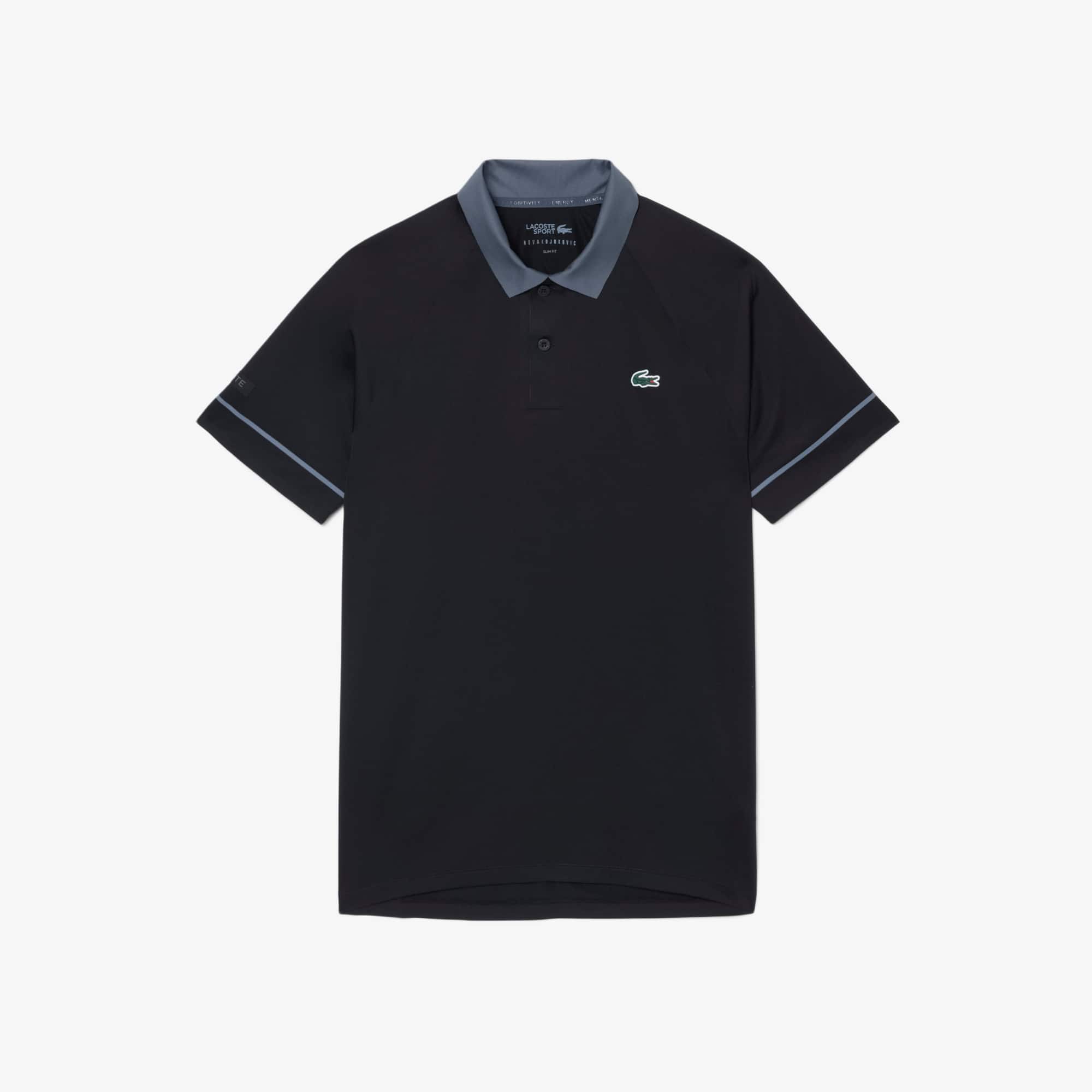 Lacoste Tennis x Novak Djokovic On Court Polo Shirt - Men's Short