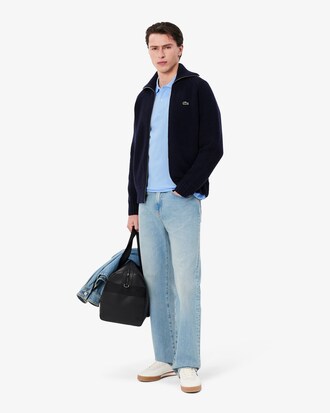 Classic Fit Long Sleeved L.12.12 Polo Shirt