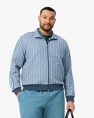Paris Zip-Up Jacquard Track Jacket