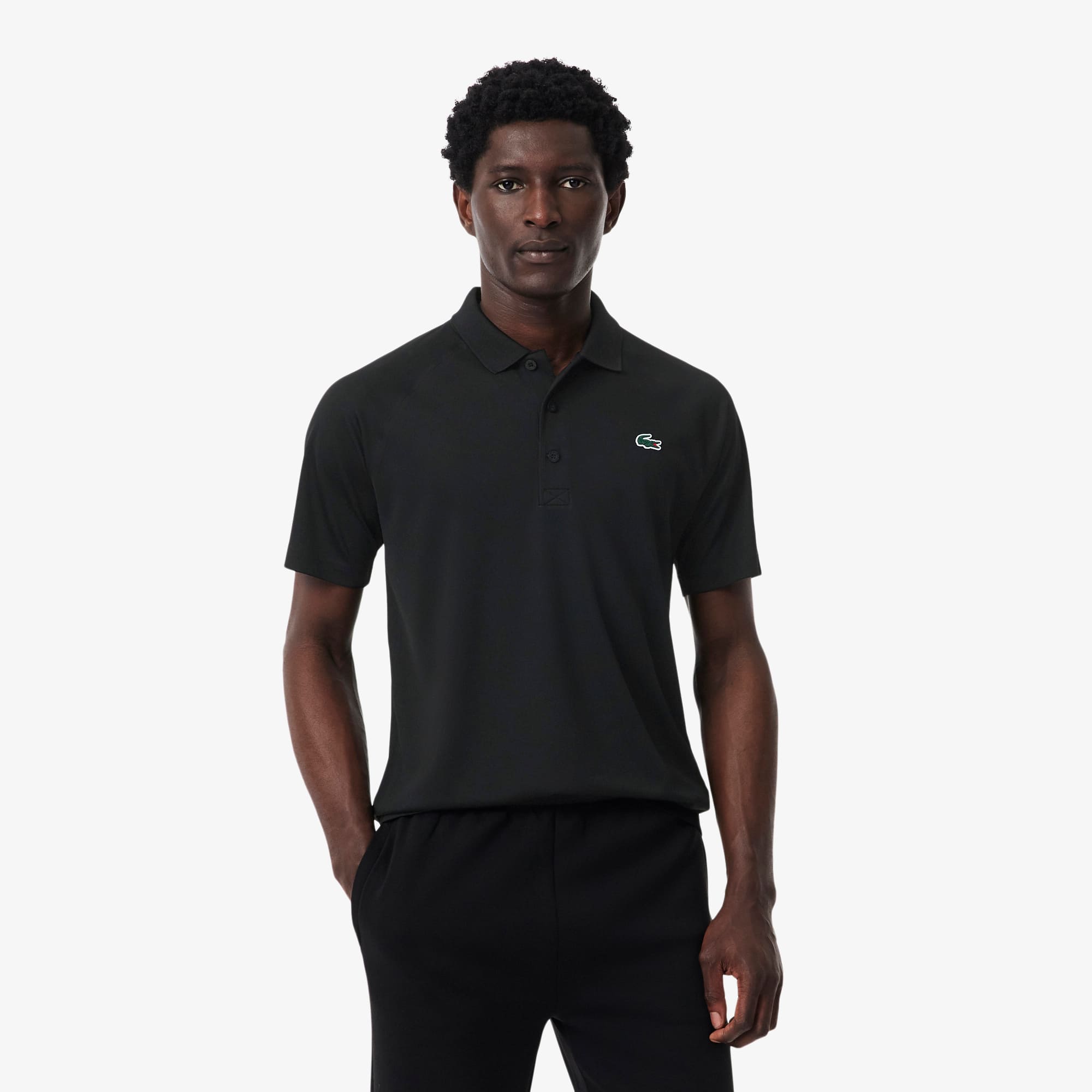 Regular Fit UV Protect Sport Polo Shirt - Men's Short Sleeves Polo