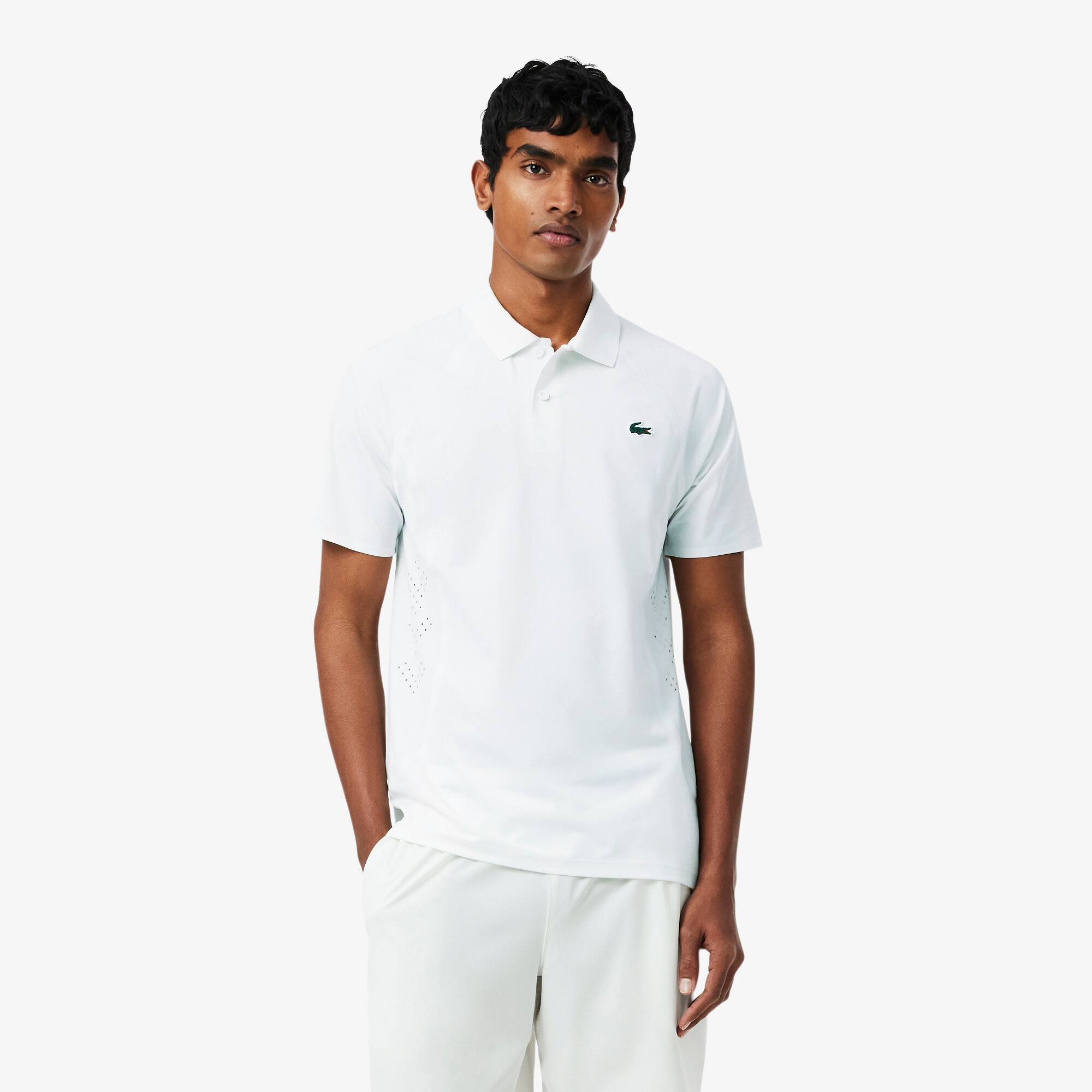 新品 LACOSTE x atmos 日本製 Polo White L Men's Classic Fit L.12.12 Heavy Piqué Polo - Polo Shirts - New In