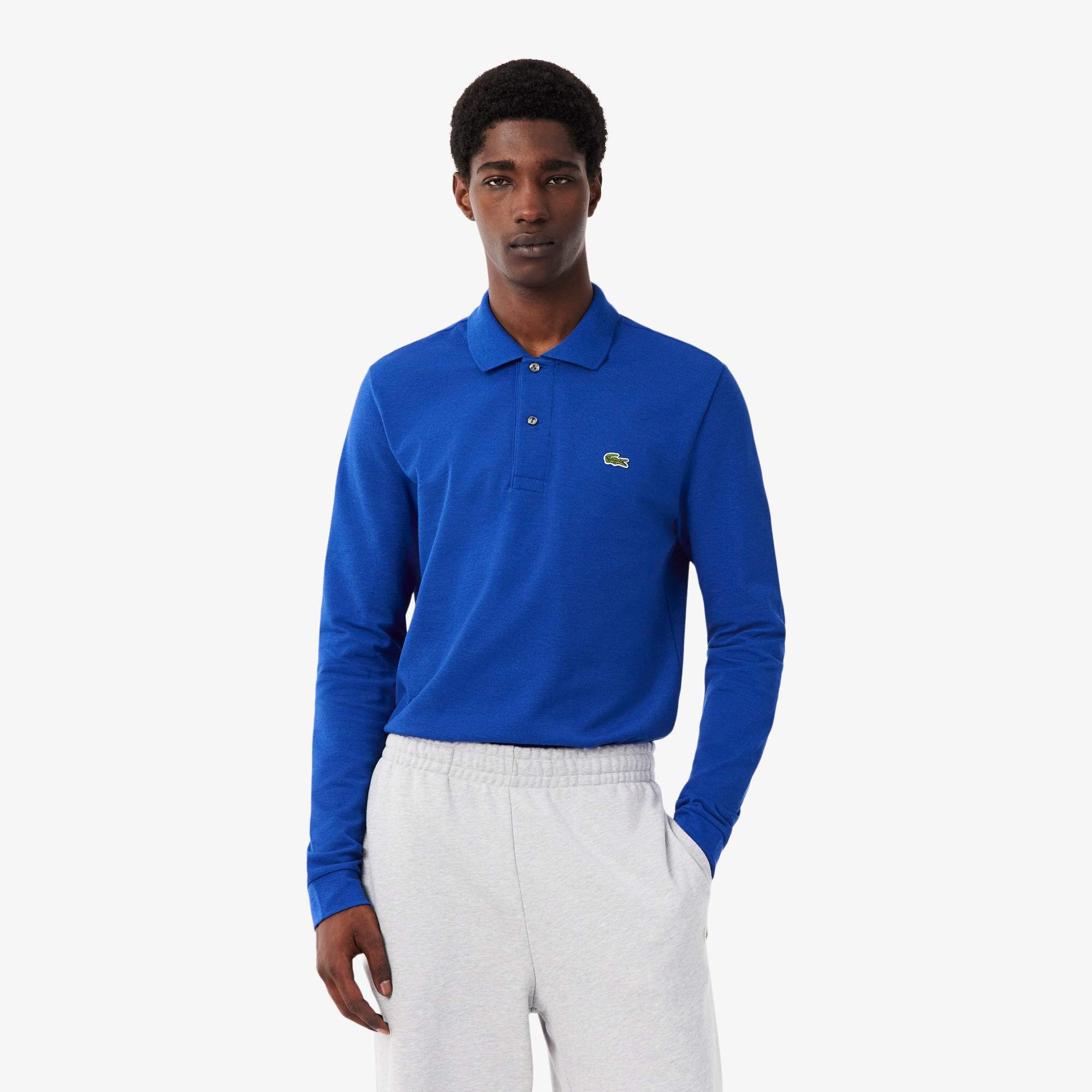 Classic Fit Long Sleeved L.12.12 Polo Shirt - Long Sleeves - New