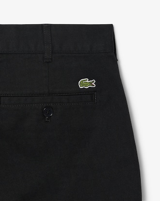 Slim Fit Stretch Cotton Chino Shorts