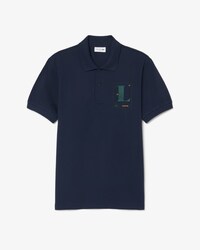 Classic Fit Printed Petit Piqu&eacute; Polo Shirt