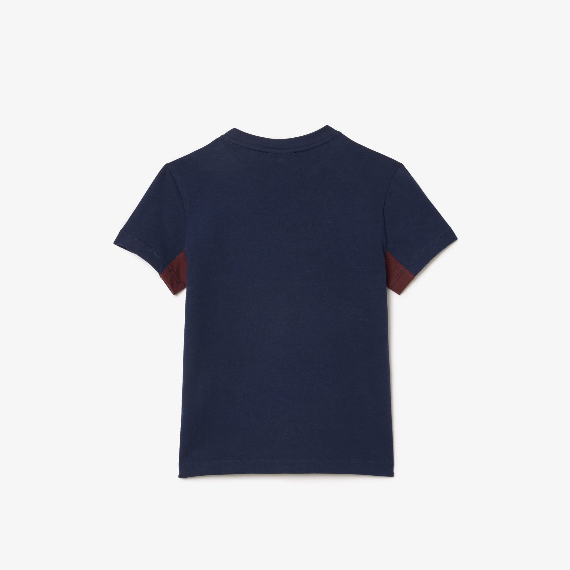 Contrast Stripe Cotton T-shirt - Boys' T-Shirts & Shirts (2