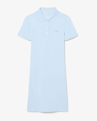 Slim Fit Stretch Piqu Polo Dress - Women's dresses & skirts - New In 2026  | Lacoste