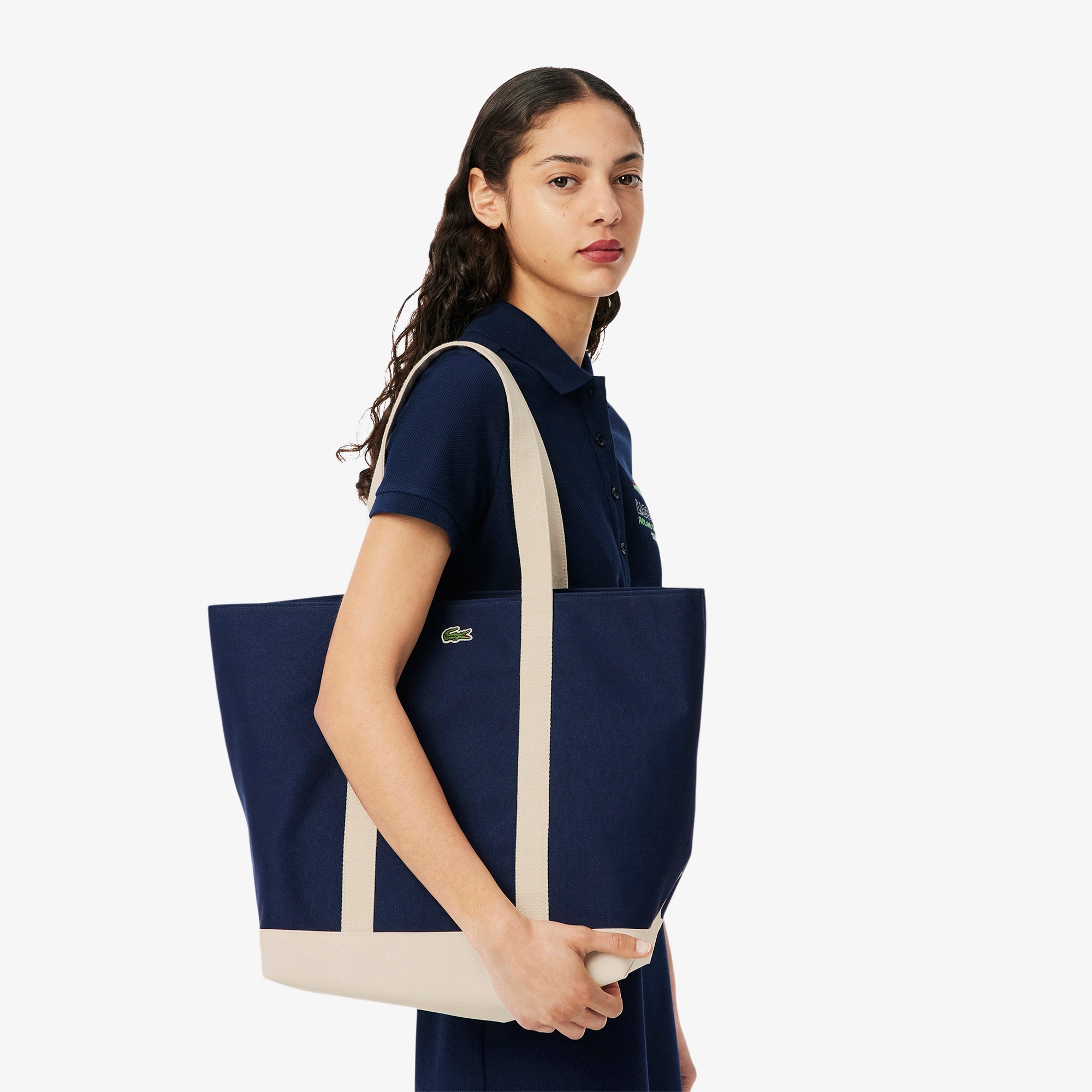 Lacoste｜ (Roland-Garros Edition Canvas Tote (NF4943RG-Q Roland-Garros Edition Canvas Tote - All Women's Bags
