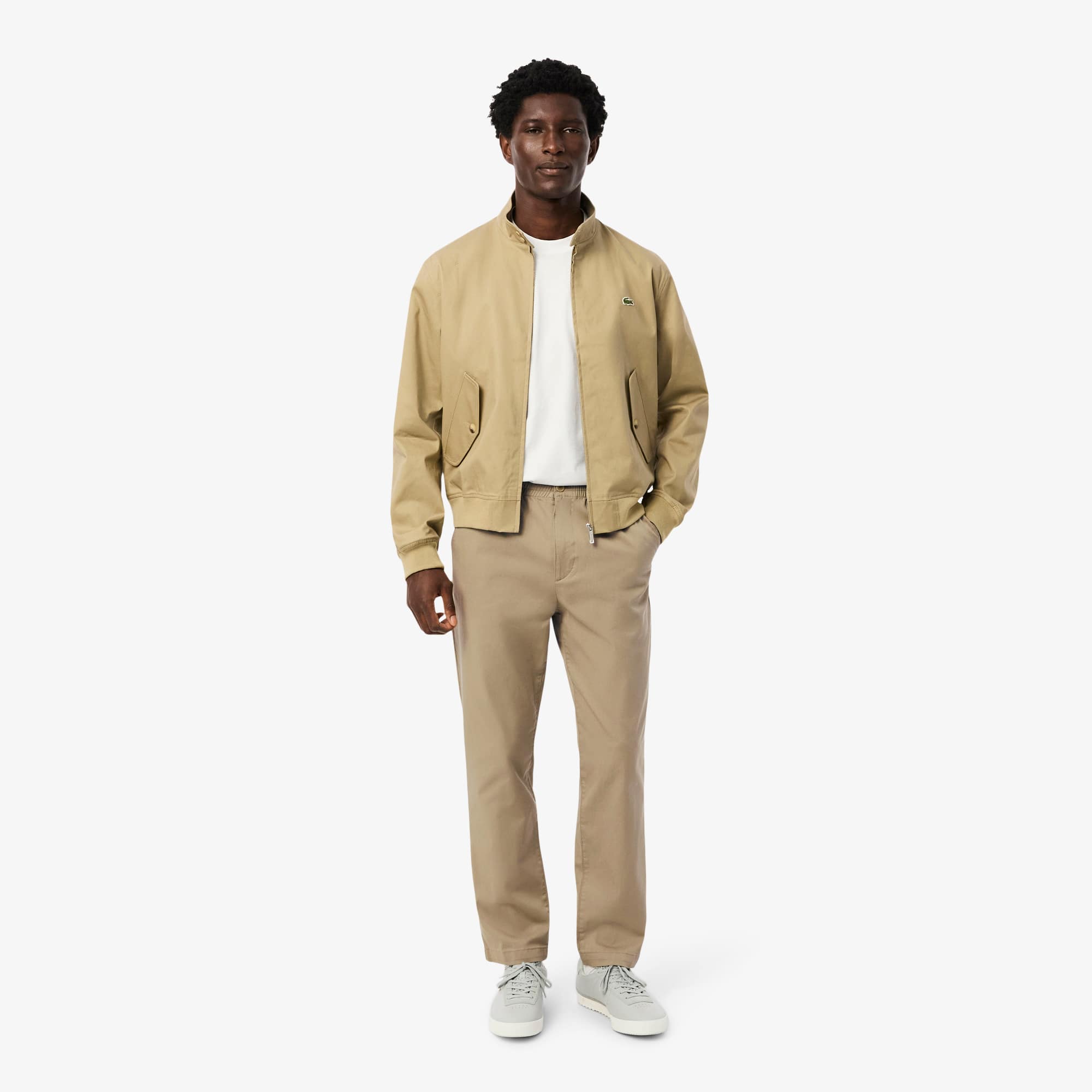 Regular Fit Cotton Gabardine Chino Pants - Men's Trousers & Shorts