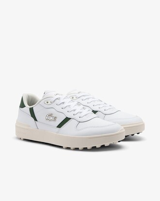 Men's T-Clip Golf Leather Golf Shoes
