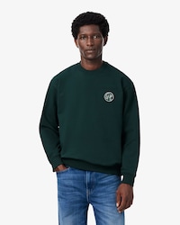 Fleece Badge Sweatshirt