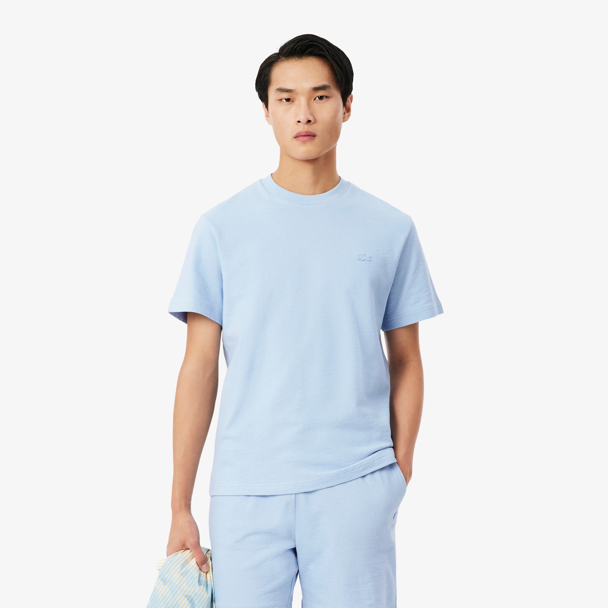 Textured Jersey T-shirt - Men's t-shirts - New In 2026 | Lacoste