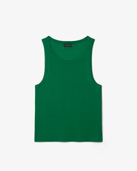 Runway Silk Piqu&eacute; Tank Top