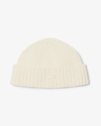 3D Rib Knit Wool Beanie