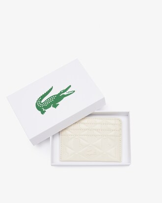Maheki Embossed Leather Card Holder