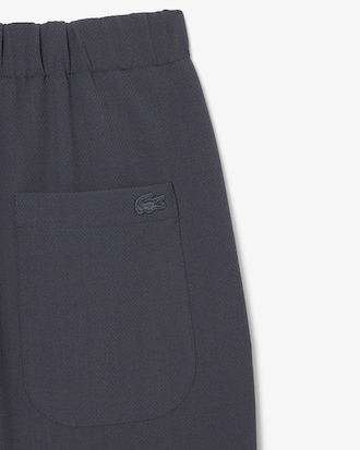 Runway Straight Fit Tailored Jacquard Pants