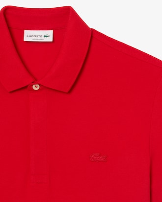 Regular Fit Paris Stretch Piqu&eacute; Polo Shirt