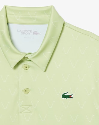 Regular Fit Printed Golf Polo Shirt