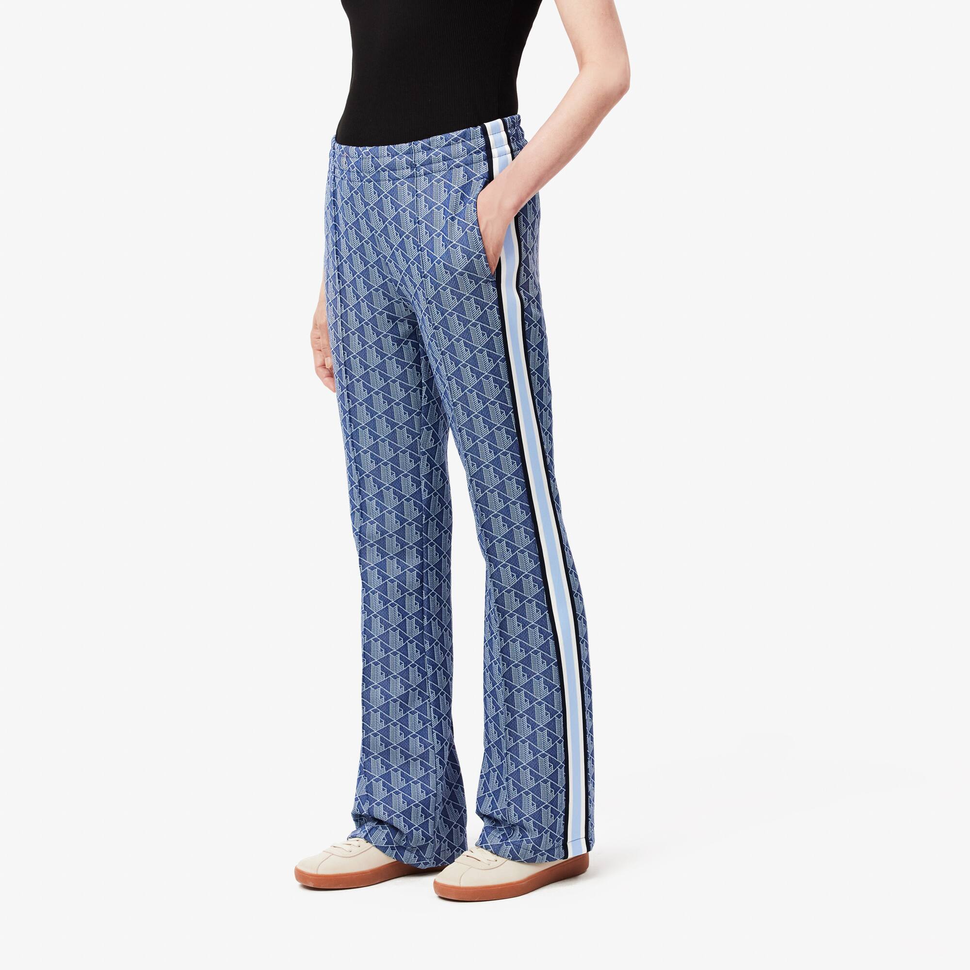 Flared Monogram Sweatpants - Women's Trackpants - New In