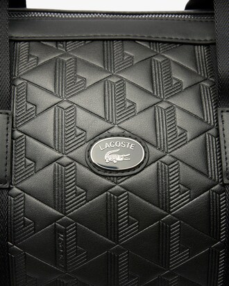 Large Monogram Leather Weekend Bag