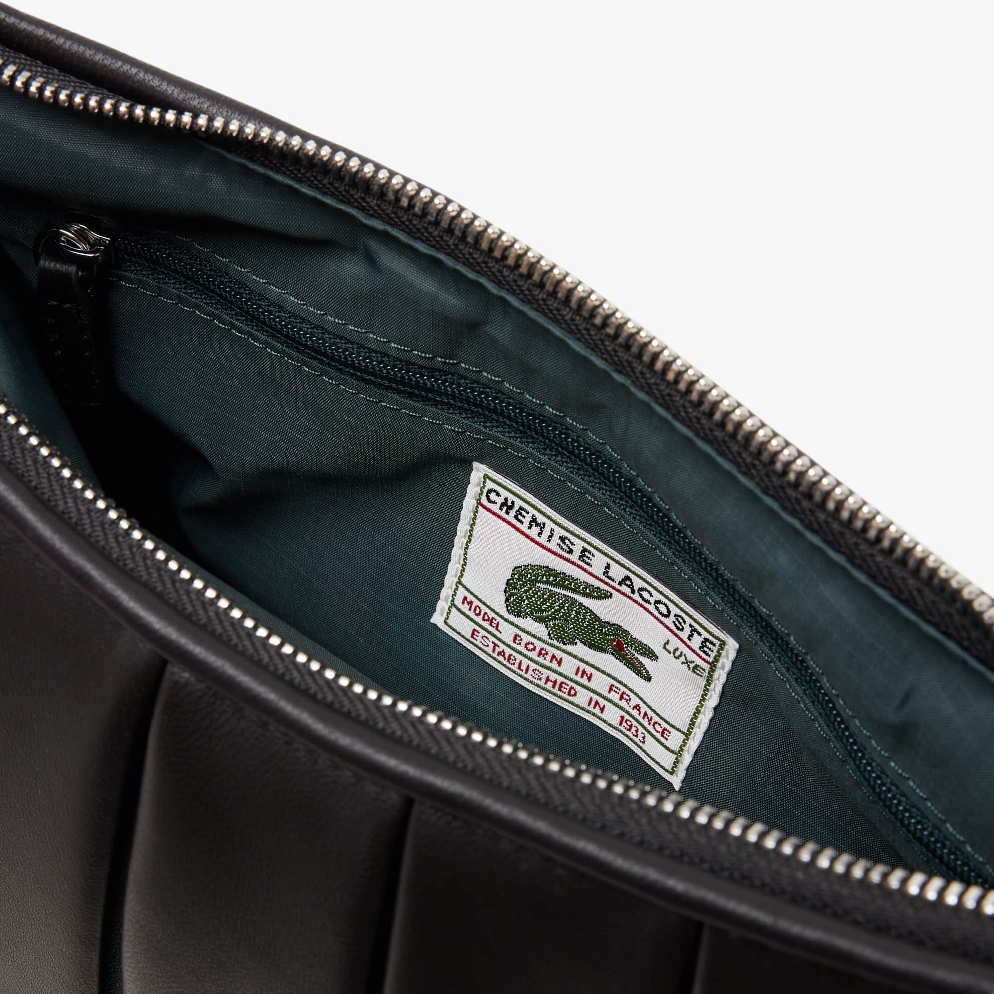 Medium Lenglen Leather Bag - Men's Bags - New In 2026 | Lacoste