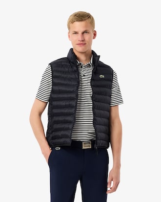 Water-Repellent Puffed Vest