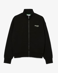 Relaxed Fit Zipped Badge Sweatshirt